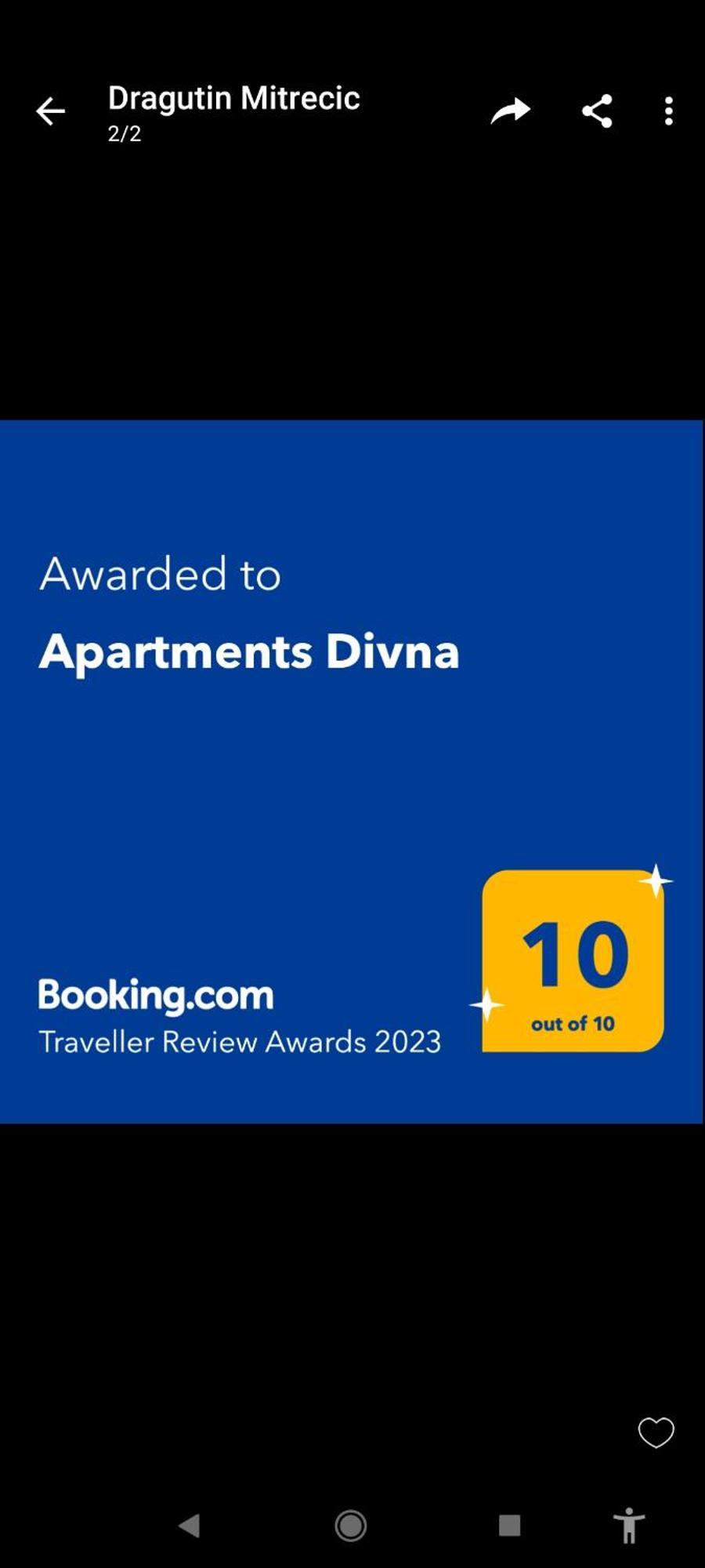 Apartments Divna Baska Voda Ngoại thất bức ảnh
